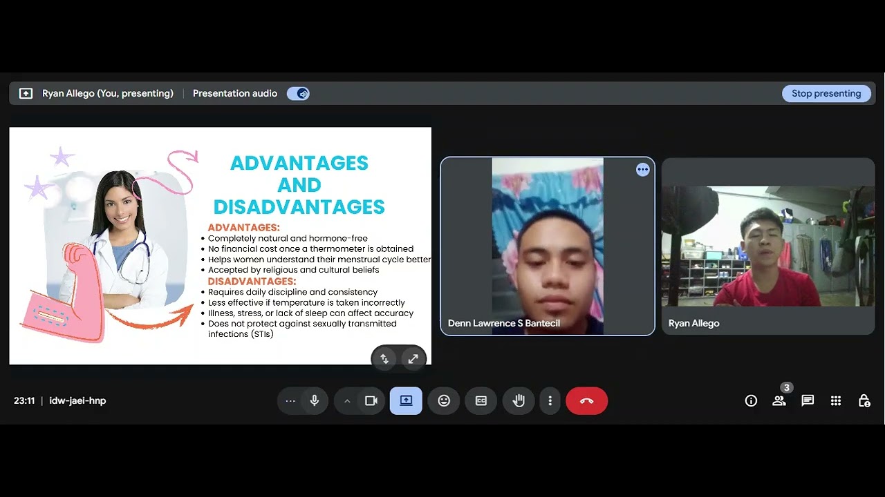 FAMILY PLANNING VIDEO REPORT BY ALLEGO AND BANTECIL