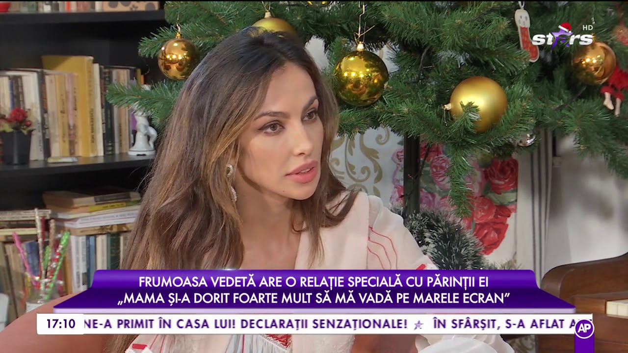 Mădălina Ghenea: „Când mă gândesc la Crăciun, mă gândesc la mirosul de portocale