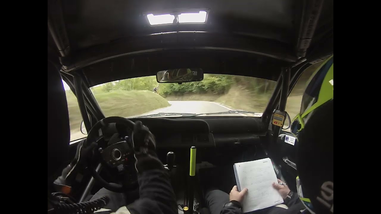 On board Gorka Antxustegi- Xabat Urresti. Rallye Cobreces 2025  TC3 Clio Williams 