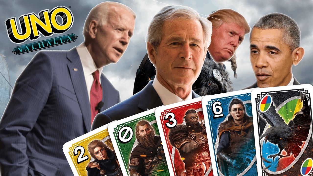 US Presidents Play UNO 3