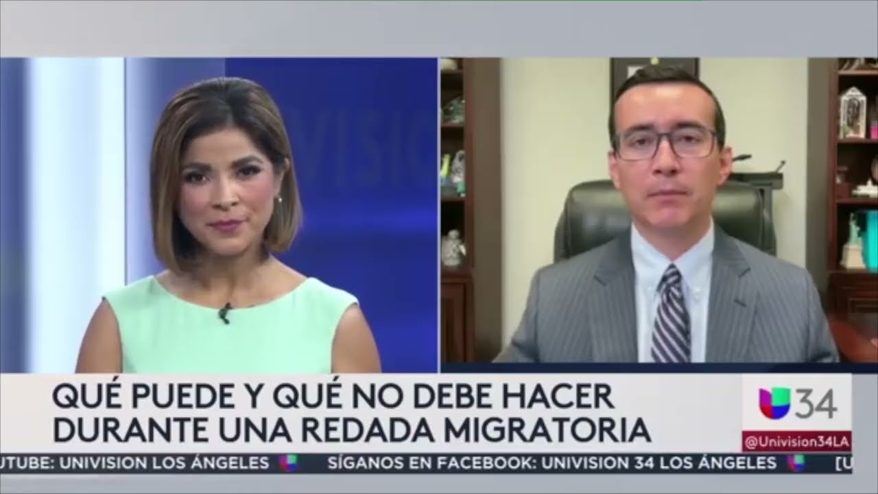 Abogado Carlos Gallardo aconseja que hacer en interaccion con ICE