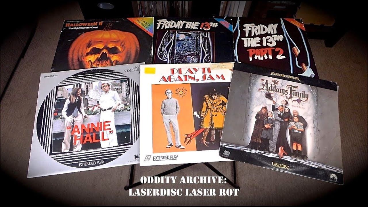 Oddity Archive: Episode 234.5 – Laserdisc Laser Rot