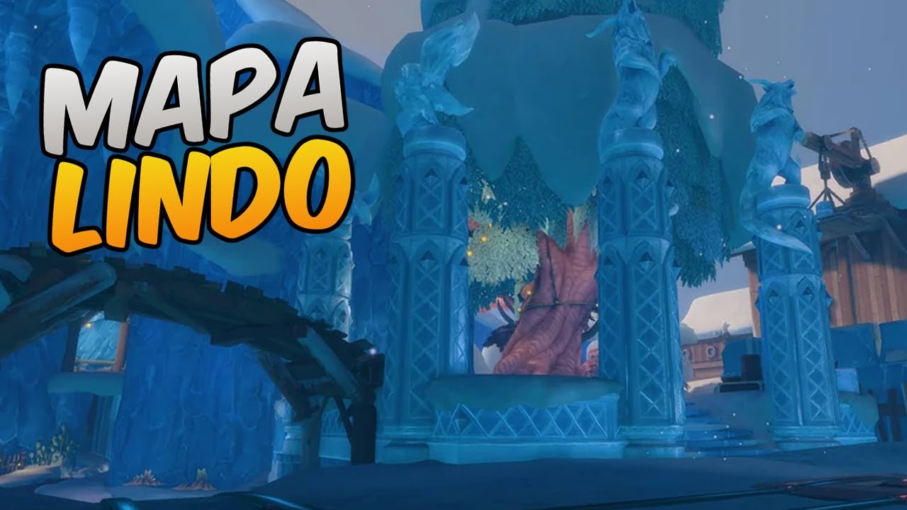 MAPA MAIS BONITO DO MODO ESCOLTA! - Paladins Gameplay