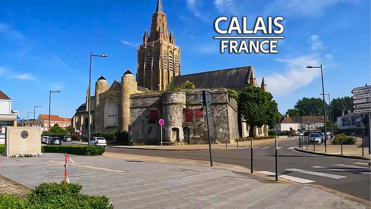 Run Across Europe – Day 29: Calais, France [4K POV Virtual Run]