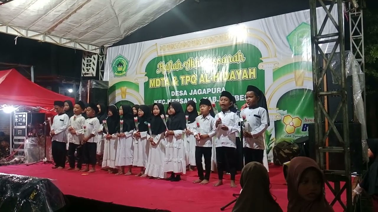 Persembahan dari anak-anak kelas B untuk IBU😍 TPQ AL-HIDAYAH JAGAPURA 2026❤