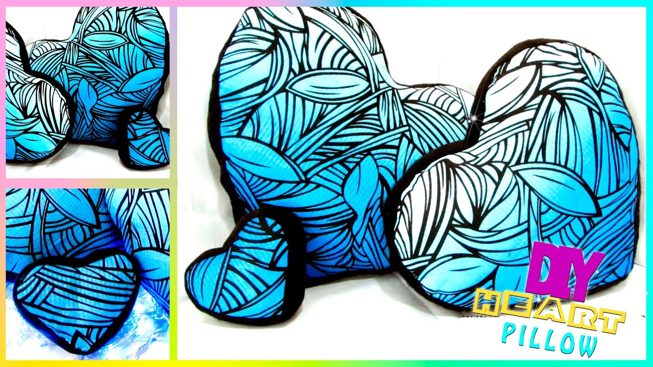 DIY ALMOFADA DECORATIVA FORMATO CORAÇÃO DIA DOS NAMORADOS  - ROOM DECOR #ALMOFADAFOFA EP 5