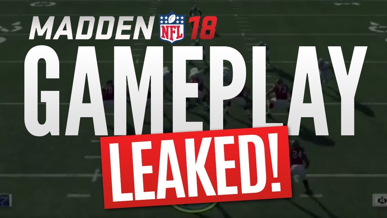 MADDEN 18 GAMEPLAY LEAK BY EA EMPLOYEE! Falcons vs Cowboys! REAL HD GAMEPLAY! Identify The Mike?!