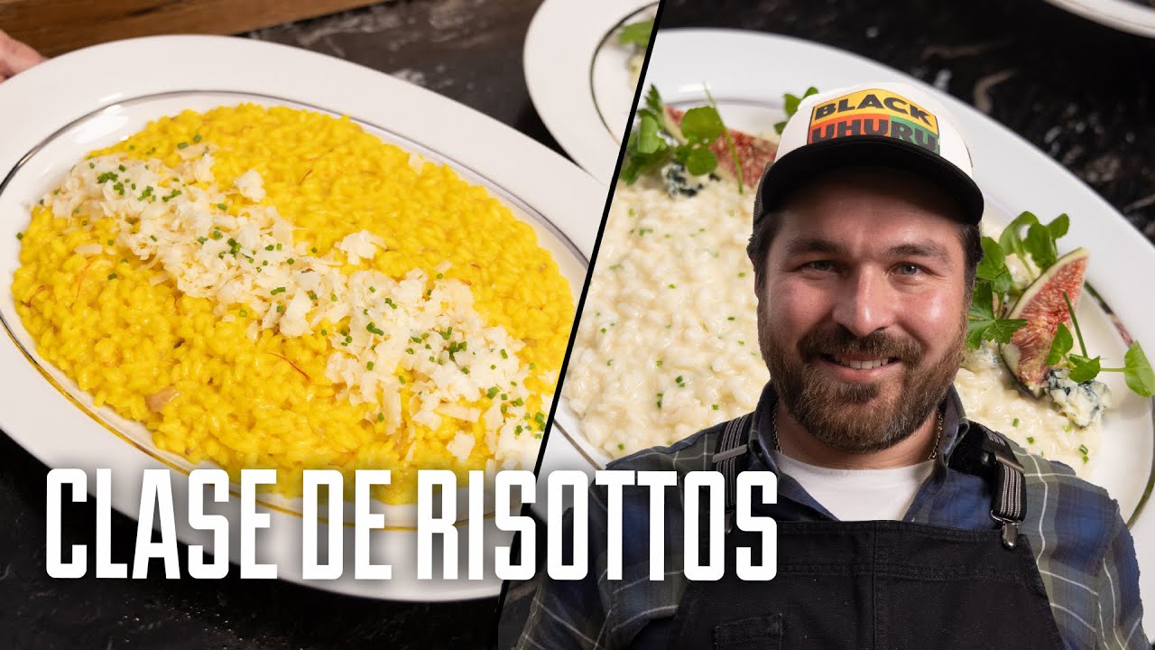TE ENSEÑO A PREPARAR DOS RISOTTOS CLASICOS | GIACOMO BOCCHIO
