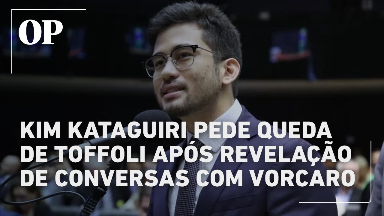 Kim Kataguiri pede a queda de Dias Toffoli após revelação de conversas com Vorcaro