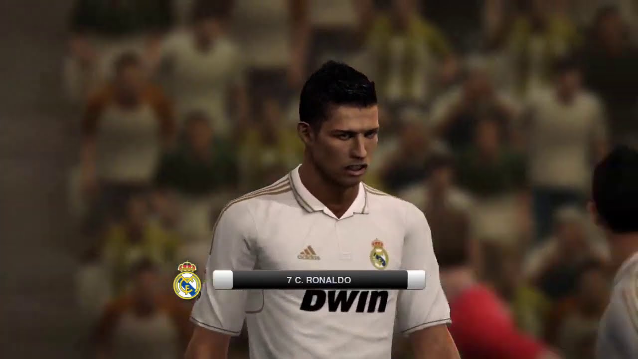 PES 2012 -AMISTOSO- REAL MADRID VS MANCHESTER UNITED