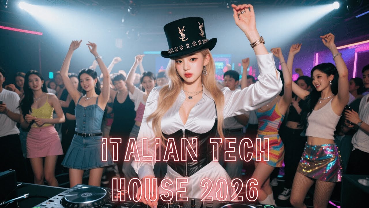 🔥 Nonstop Italian Tech House Mix 2026│Peak-Time Club Energy 🔥