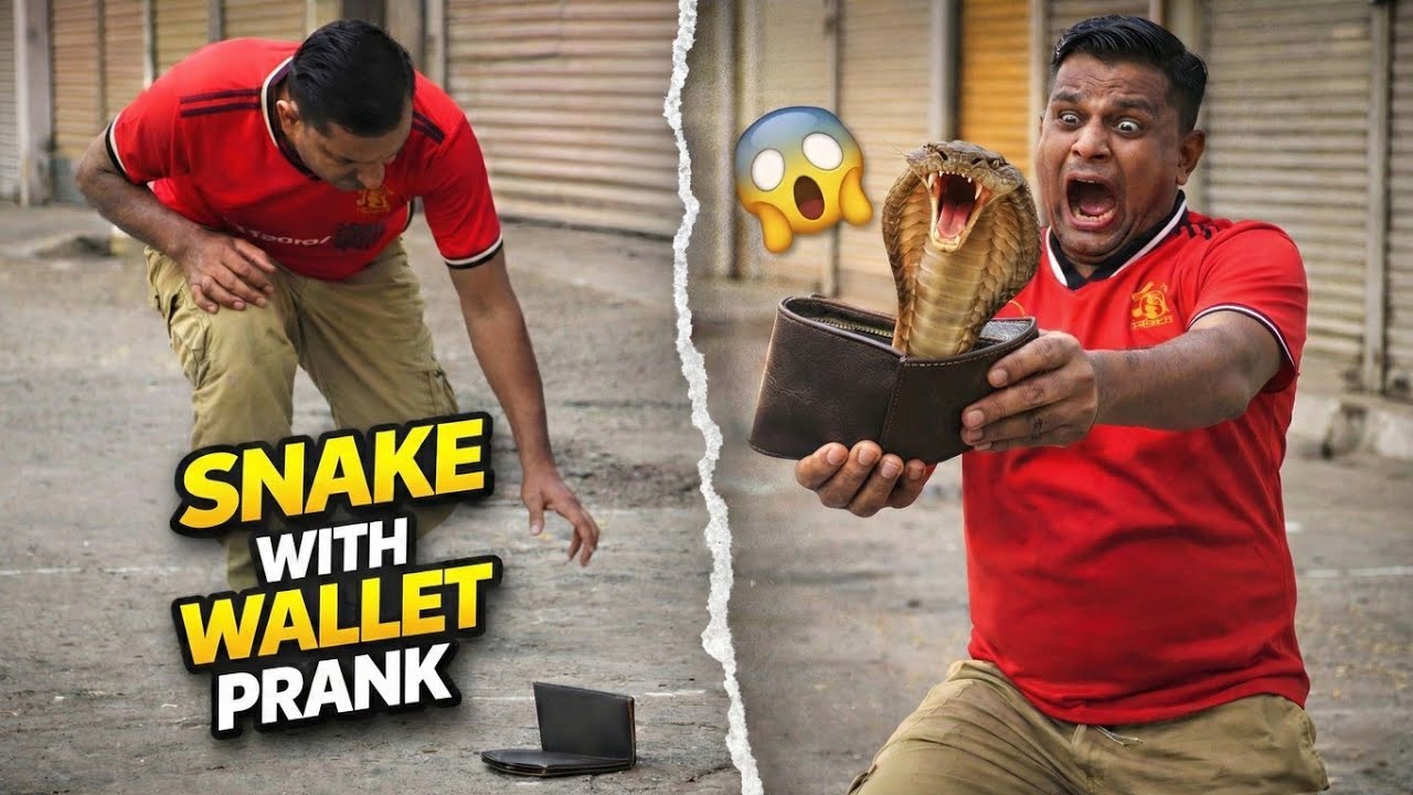 Fake Snake With Wallet Prank 😅 | Part 2 | Prakash Peswani | 