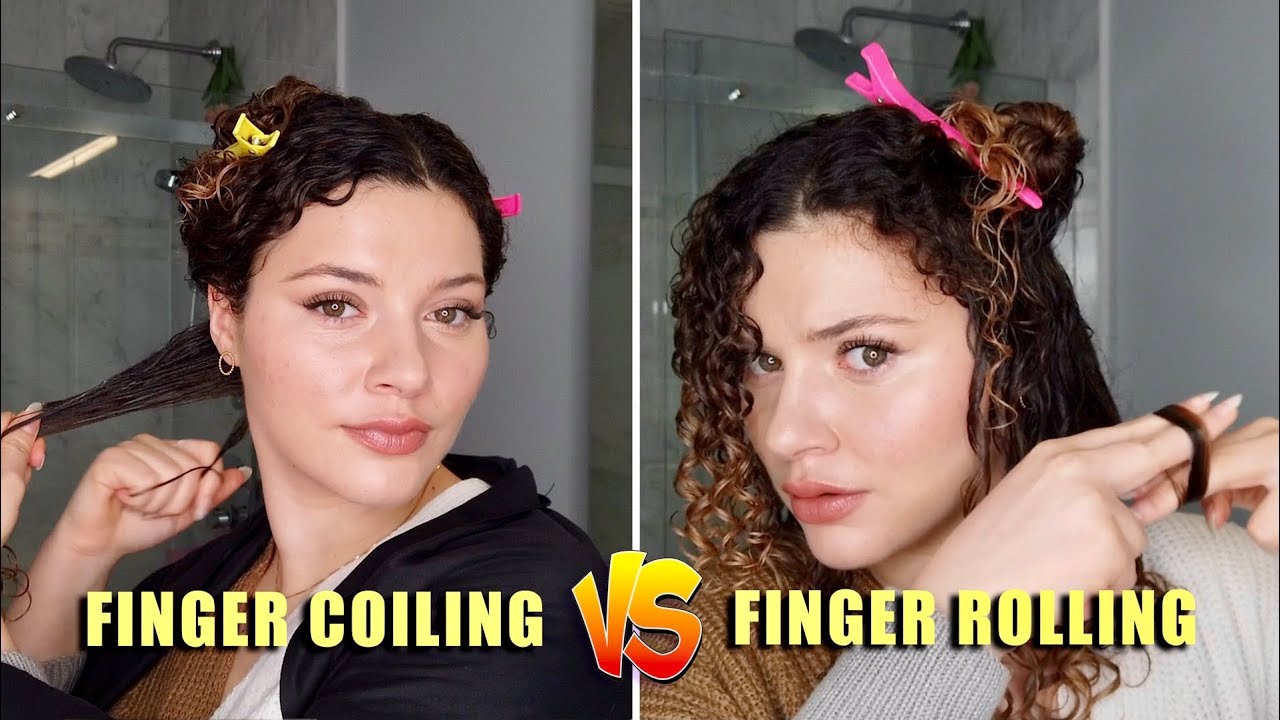 FINGER COILING VS FINGER ROLLING (which one is best for your curl type?)