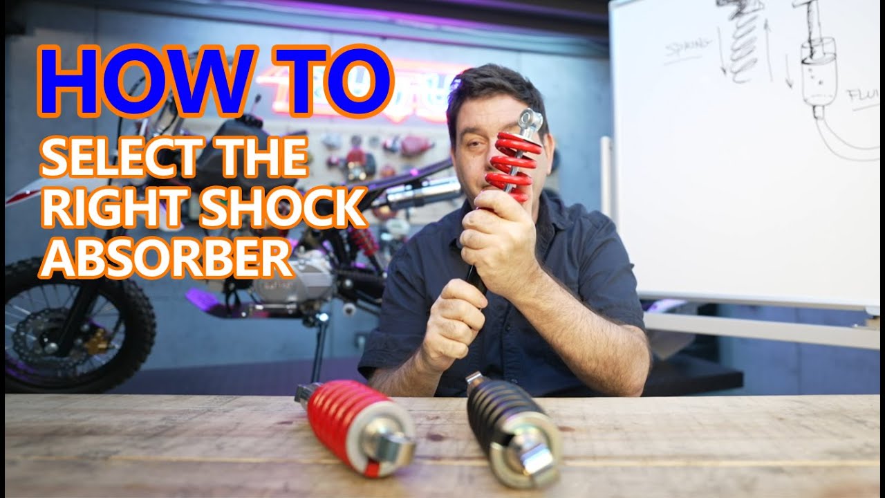 How to choose a rear shock absorber for your power sports kids dirt bike?