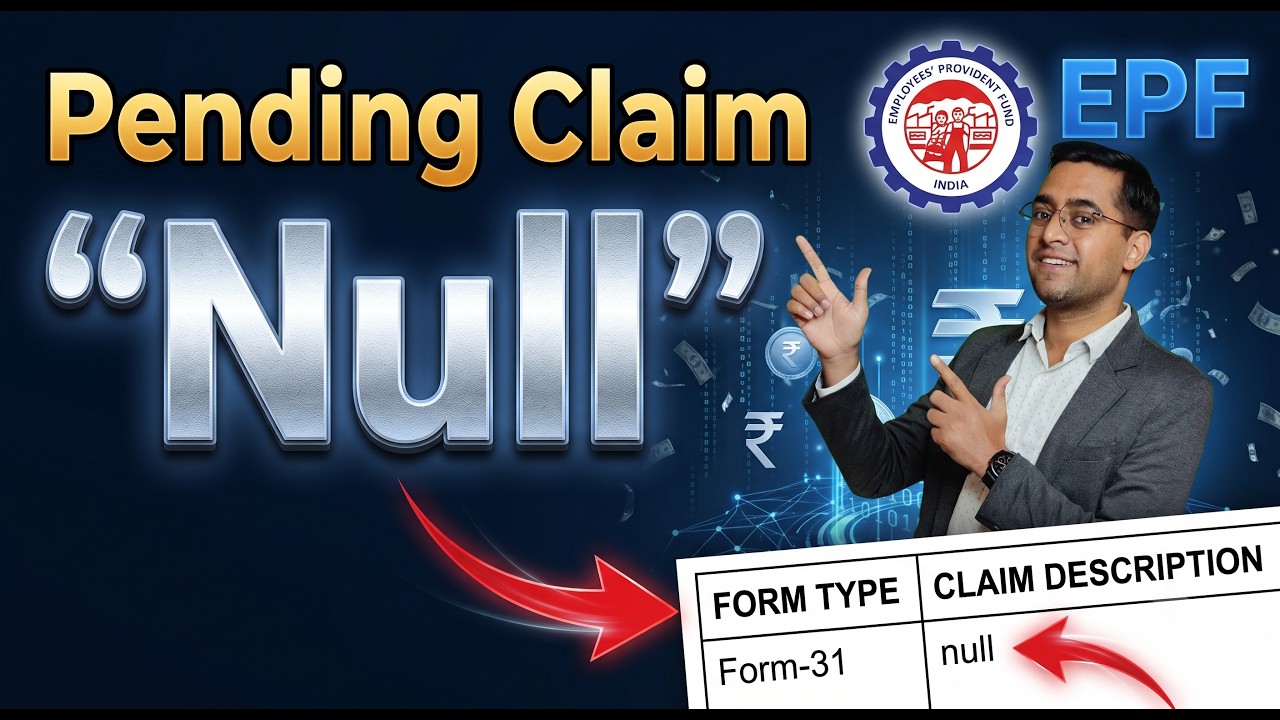 PF passbook me Pending Claim me  NULL dikha raha hai eska matlab kya hai.
