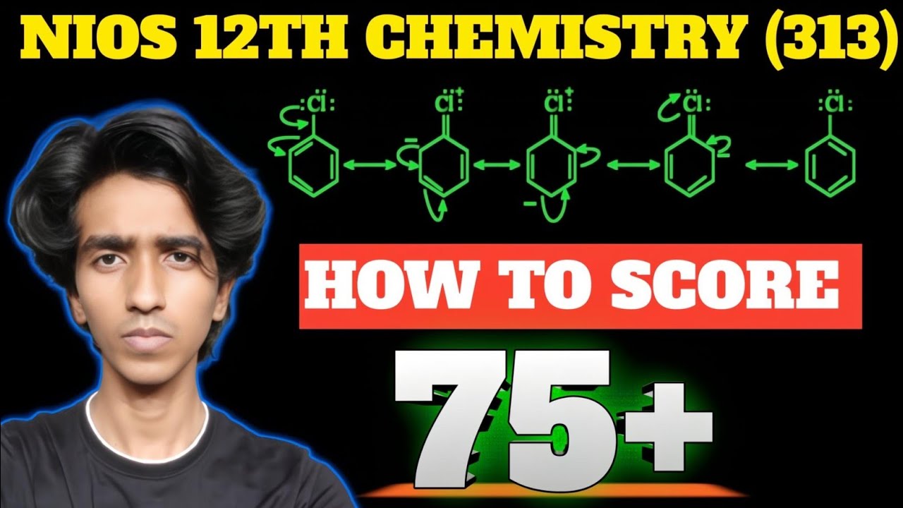 NIOS Class 12 Chemistry Roadmap | Score 75+ & Passing Marks ✅ | October 2025 🗓️.
