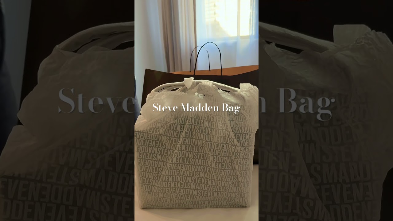 Unboxing Steve Madden Bag