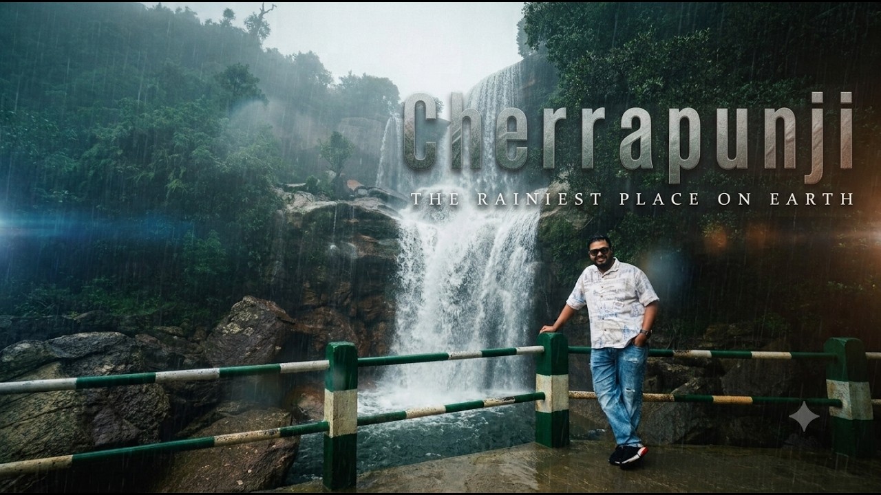 MEGHALAYA in MONSOON 🌧️ | Hidden Gems in Cherrapunji