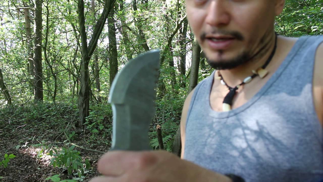 CUCHILLO TRACKER! MACHETEO Y AFILADO