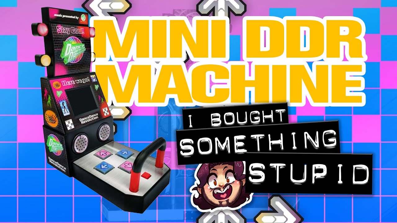 Tiny DDR Machine! Dance Dance Revolution Tiny Arcade (I Bought Something Stupid)