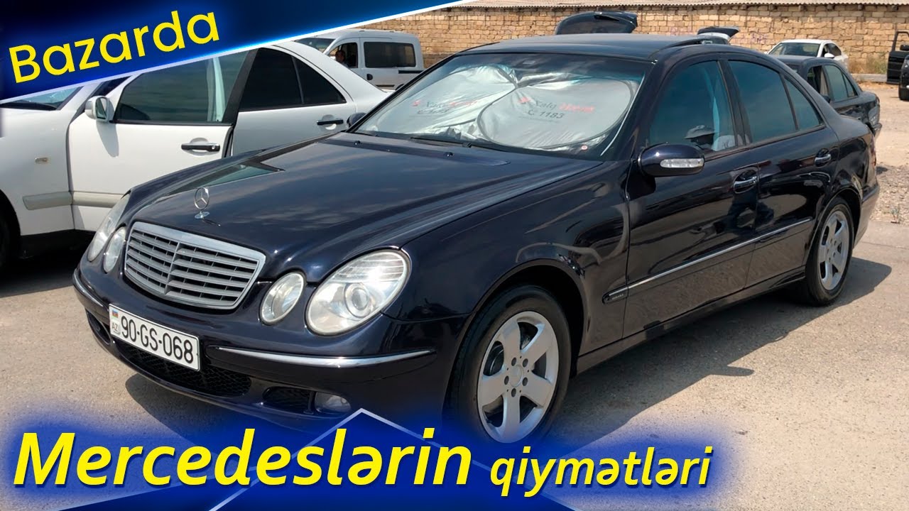 Bazarda Mercedeslərin avqust qiymətləri, nəfəs kəsən istilərdə qiymətlər necədir? @masinbaz