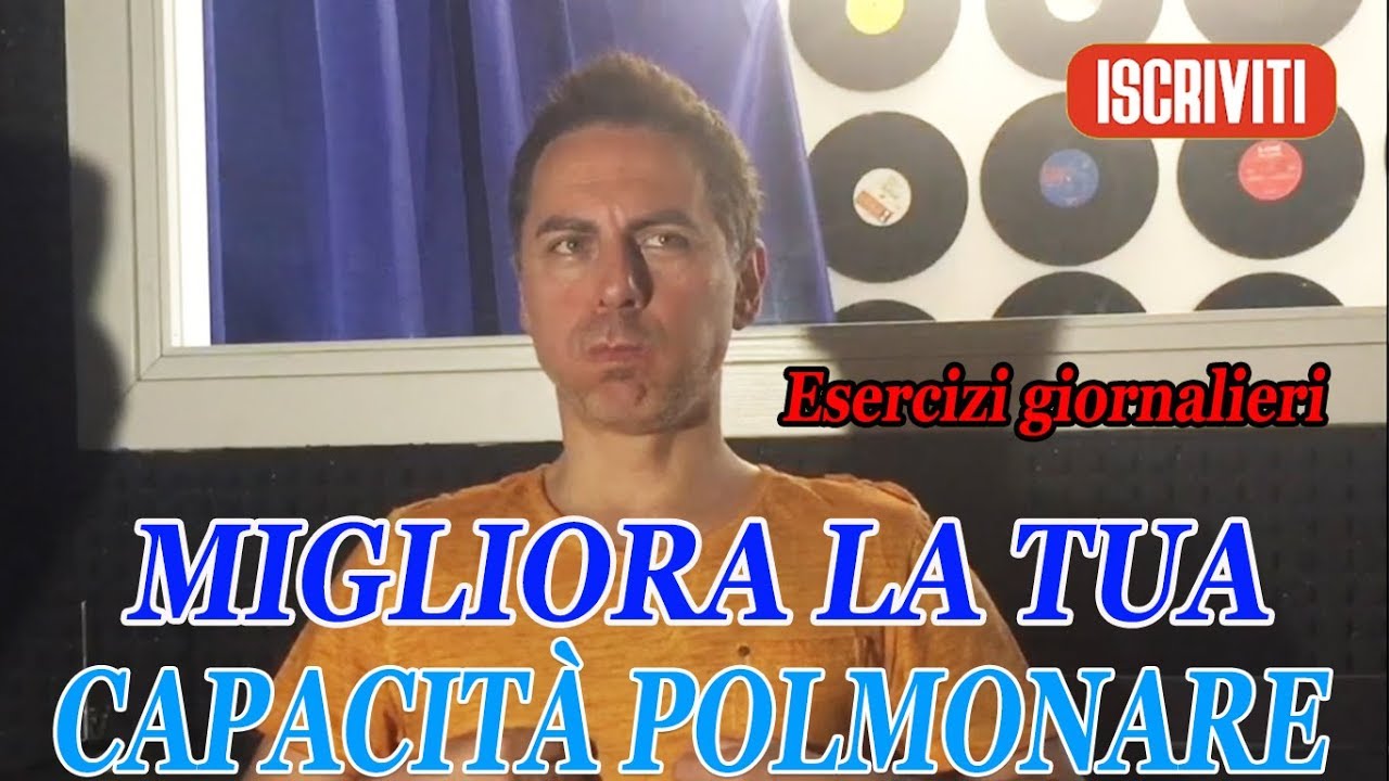 ESERCIZI per Migliorare la Capacità Polmonare dei Cantanti