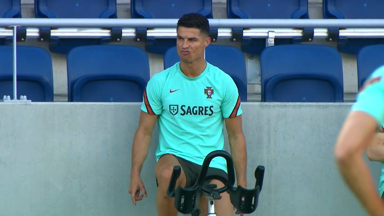 Portugal Players Train Ahead Of France Clash - Portugal v France - Euro 2020
