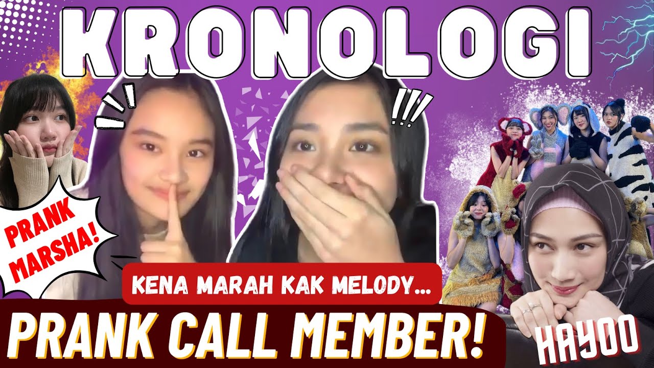 PARAH! DIMARAHIN MELODY KARENA PRANK😱| Zee Ashel Prank Marsha! #jkt48 #asheljkt48 #viral #zeejkt48