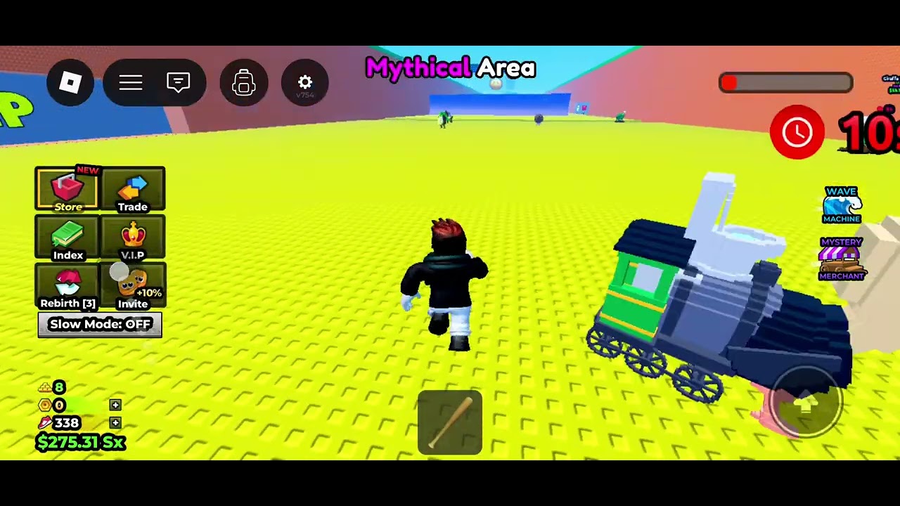 I again Played escape the tsunami for brainrot 