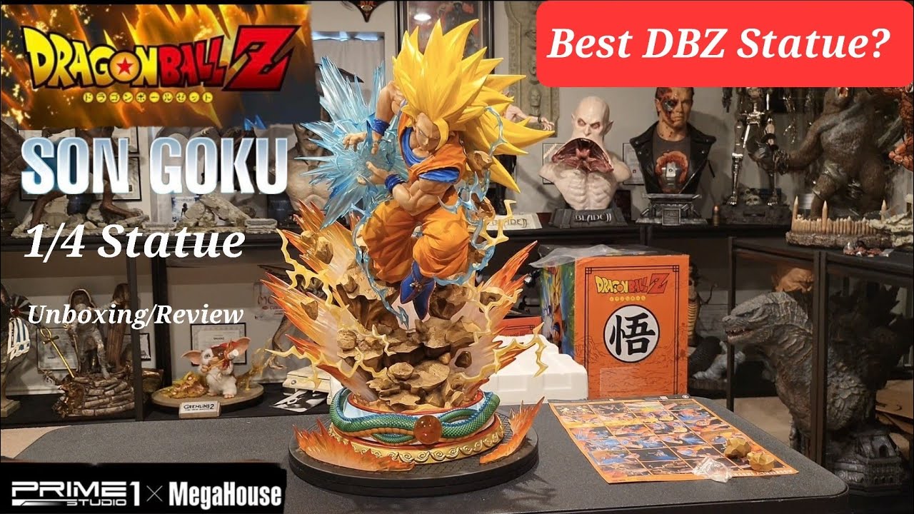 Ultimate DBZ Statue? Prime 1 Goku 1/4 Statue Unboxing and Review
