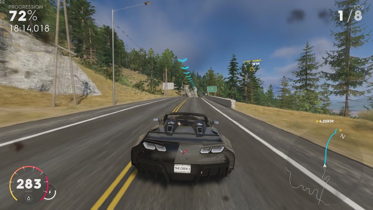 The Crew 2 - New York Hypercar Race in under 26 minutes with Corvette Long Range Edition