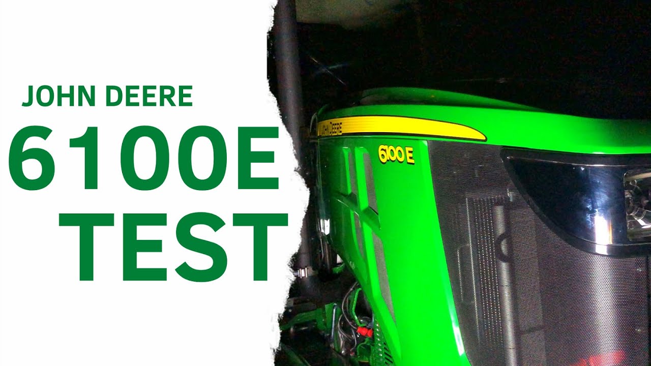 John Deere 6100E - [TEST]
