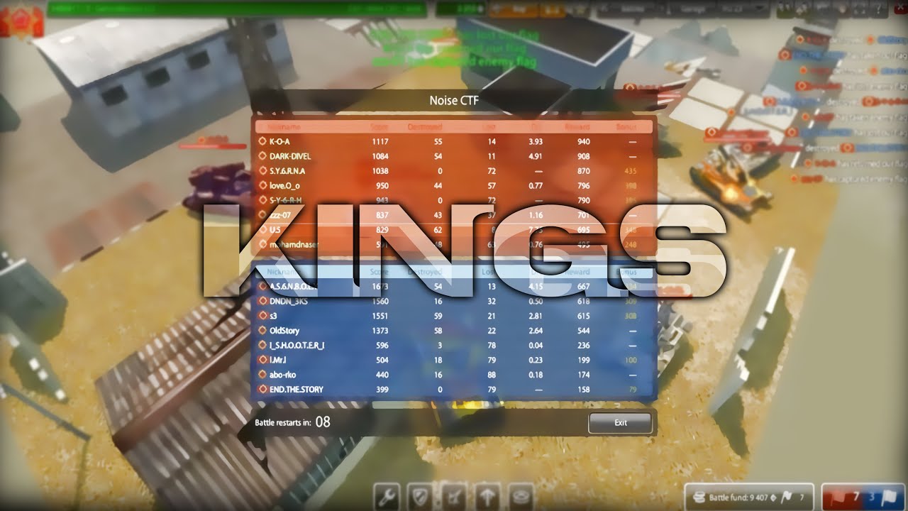 TankiOnline KOA VS SF,NS [8VS8]