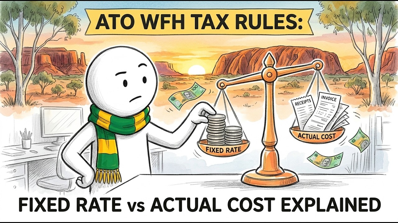 ​ATO's Working From Home Tax Rules: Fixed Rate vs Actual Cost Method Explained