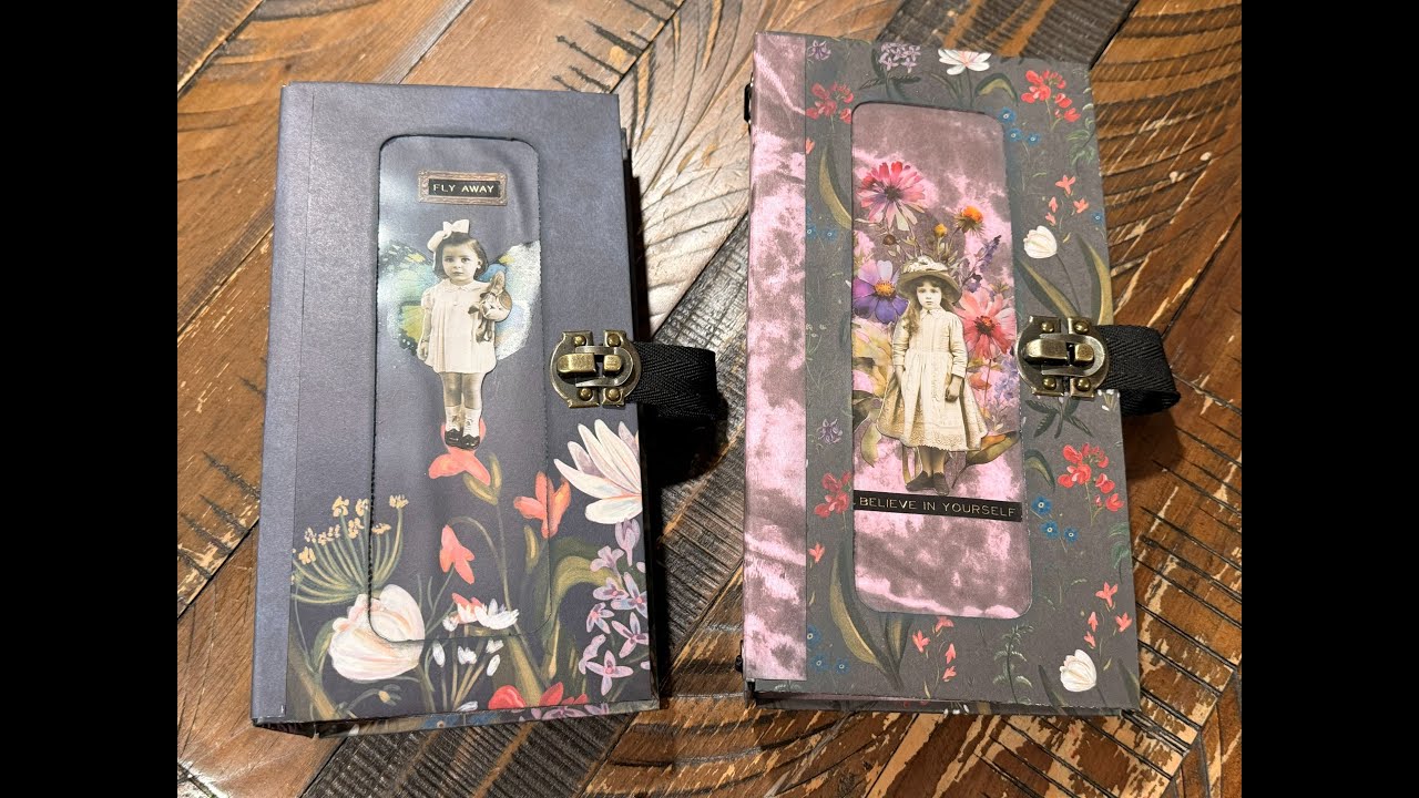 Craft With Me - Making a Journal from A Tissue Box Start To Finish