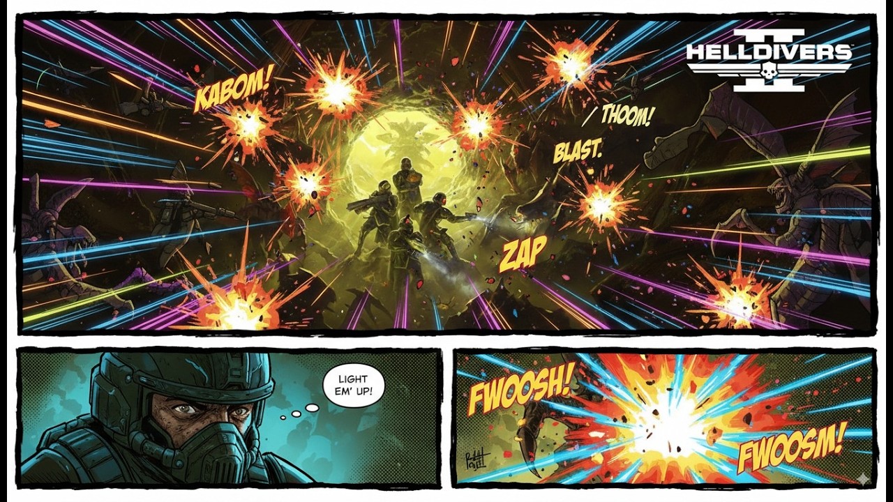 Get on Choepessa IV! Helldivers 2!