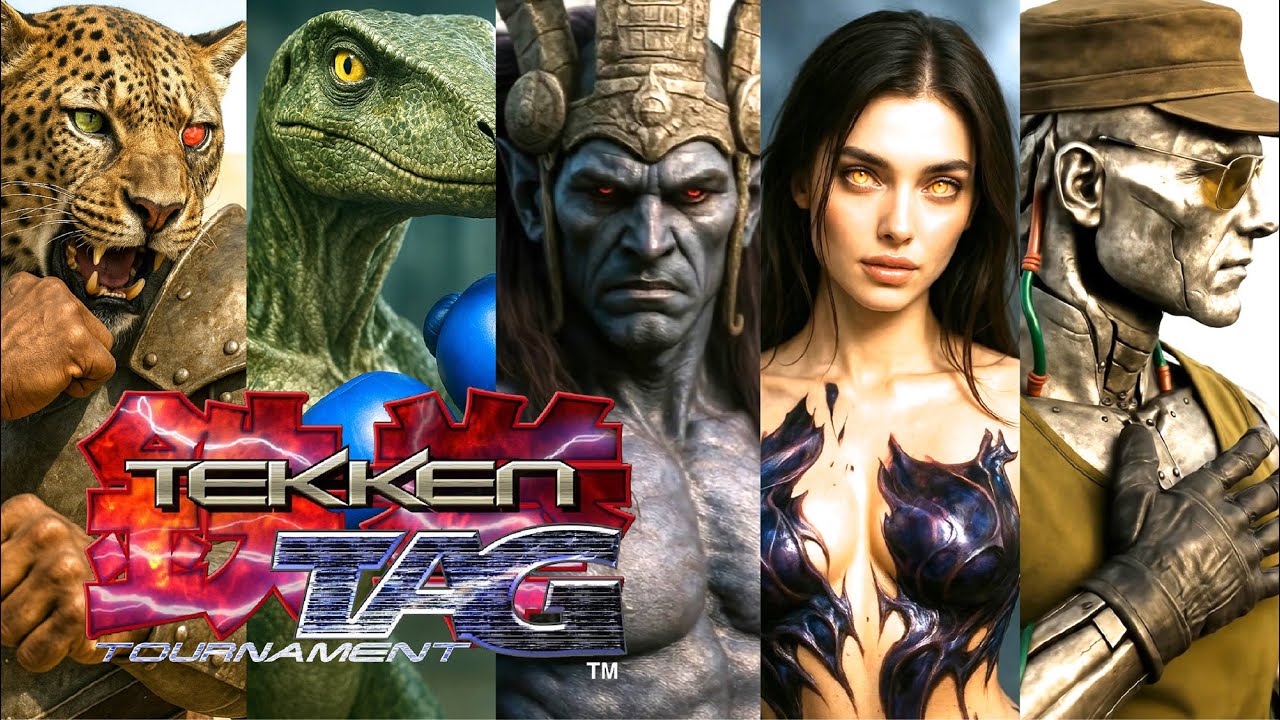 Tekken Tag Tournament – All Characters Come to Life (Imagined with AI)