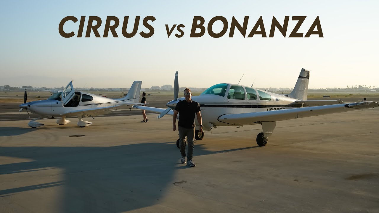 F33A Bonanza против Cirrus SR22T: кто быстрее?