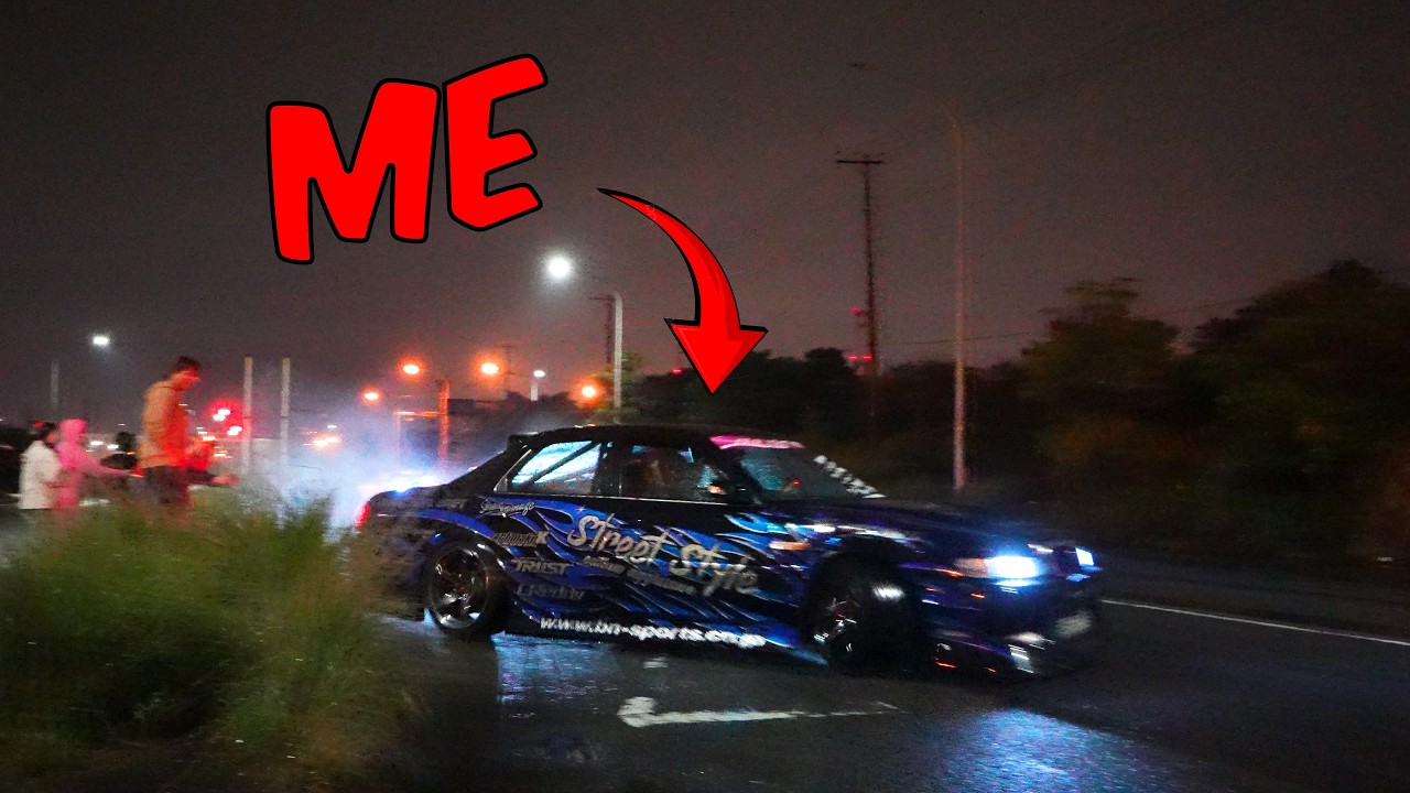 Chased by Police with the MOST WANTED Japanese Street Drifter [FULL]