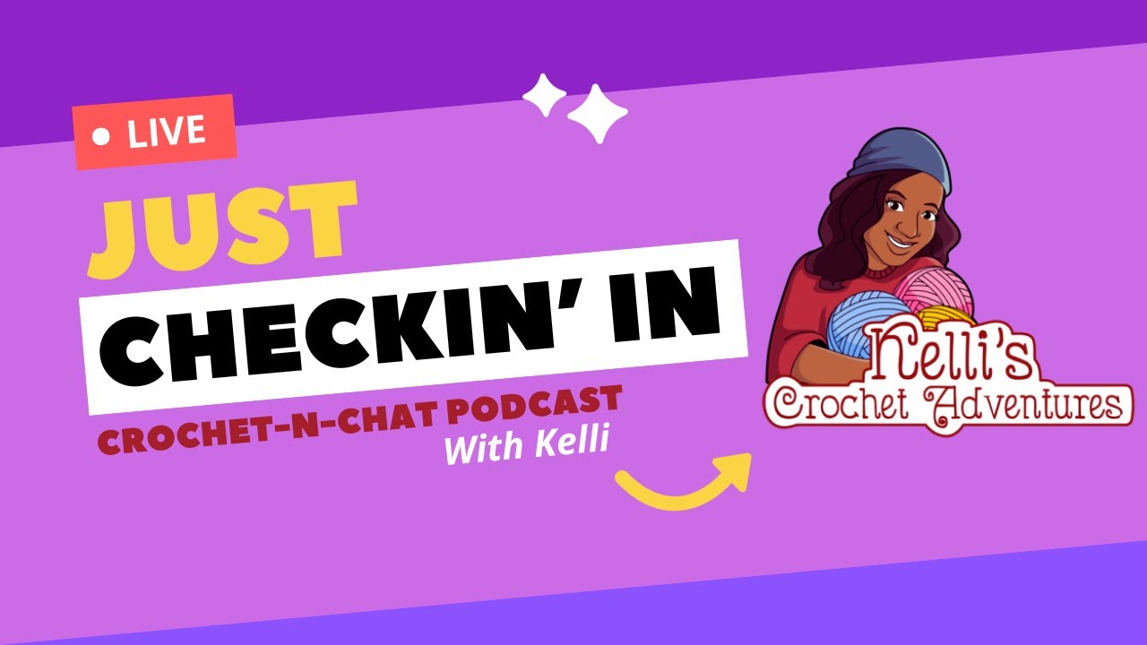 Crochet Check-In Livestream | Finishing Up WIPs & Fresh Starts