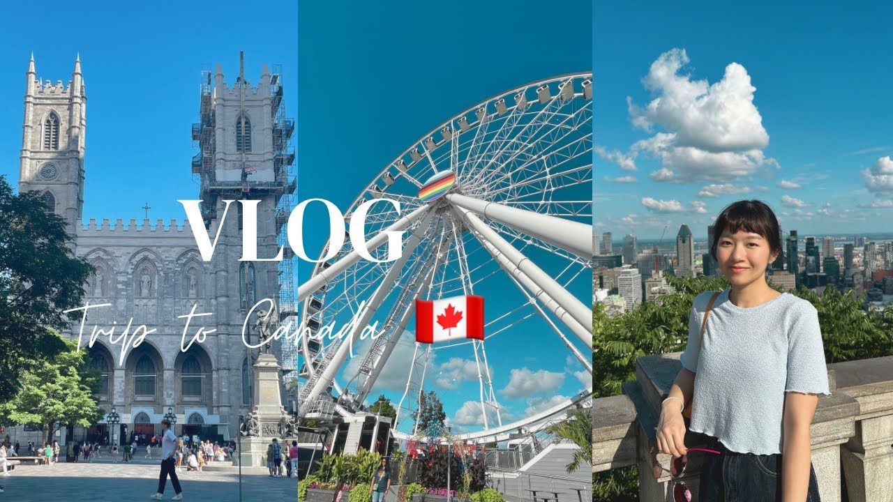 【加拿大6日探弟之旅 EP2】VLOG - 蒙特婁走透透！舊港、Old Montreal、皇家山、人氣法餐L'Express、Poutine初體驗、排隊三明治、聖母殿、城市散步、甜點可頌大集合
