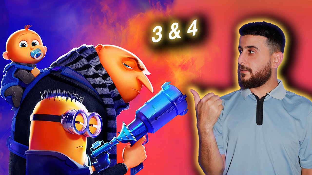 Despicable Me 3 & 4 - گرو بریارێ دەتن بیتە کەسەکێ باش و خرابکارا ژناڤ ببەتن