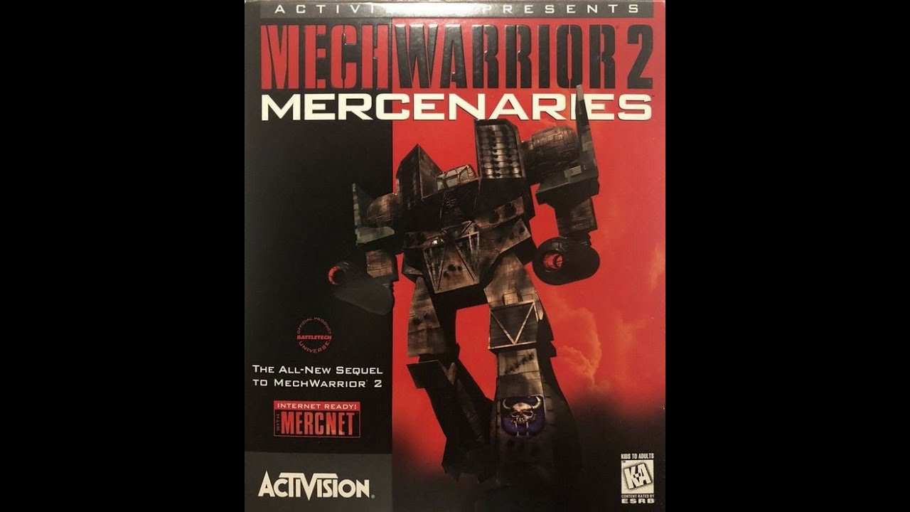 Mechwarrior 2 Mercenaries 3dfx (1996) Playthrough Part (1/2)