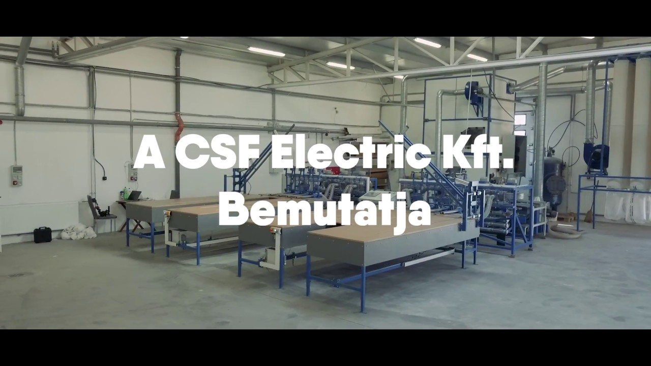 Duvet Filling Machine - CSF Electric