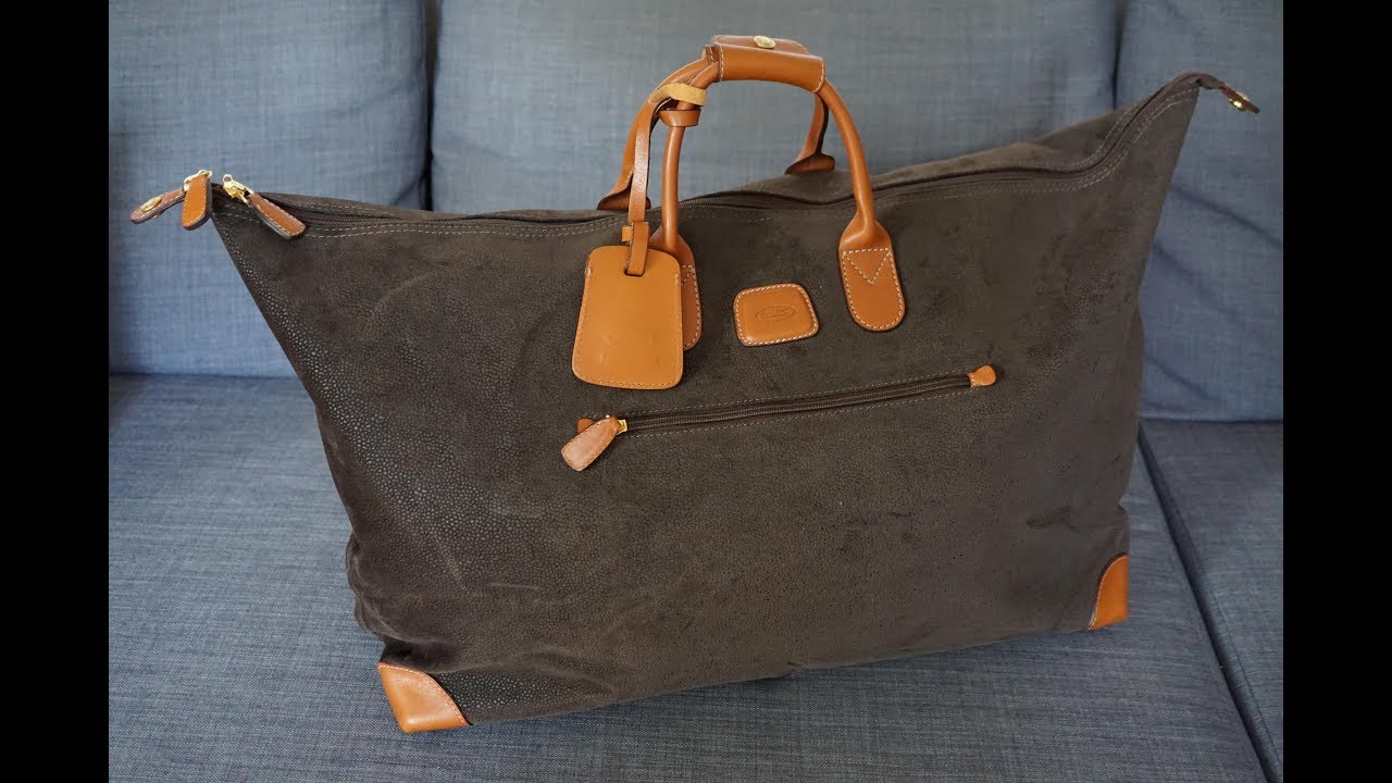 The Best And Most Stylish Carry-On Luggage Weekend Bag | BRIC’S LIFE HOLDALL OLIVE 22 Inch Unboxing