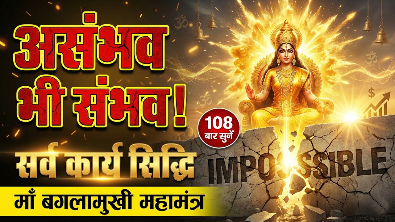 9 दिनों की साधना का महा-वरदान—अब चमकेगी आपकी किस्मत । माँ बगलामुखी मंत्र | Maa Baglamukhi Mantra