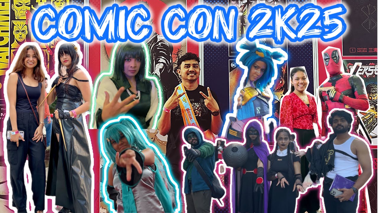 Comic Con 2025 | Hyderabad | @Comicconindia10