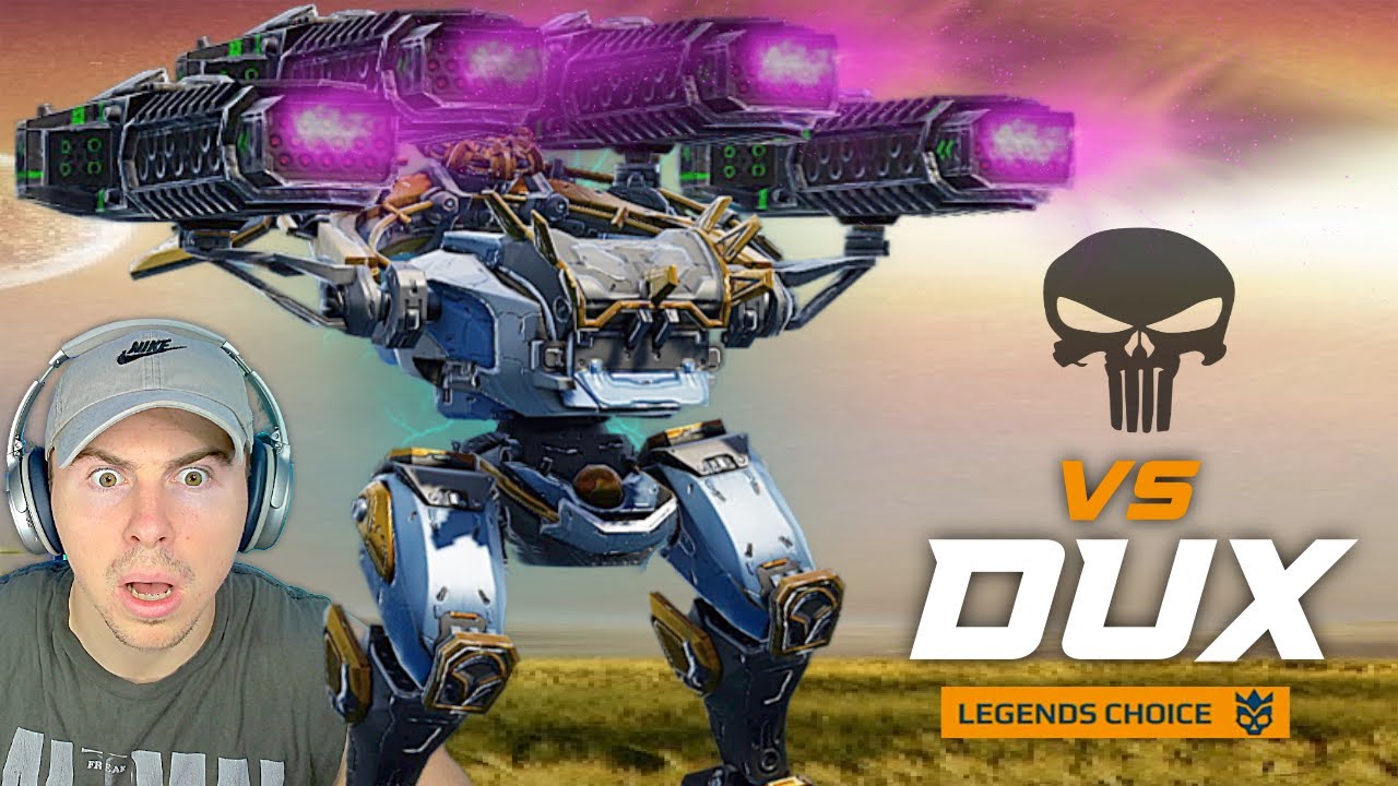 Bagliore Thunder уничтожает Dux... 9-летний Thunder с одним смертельным выстрелом | War Robots