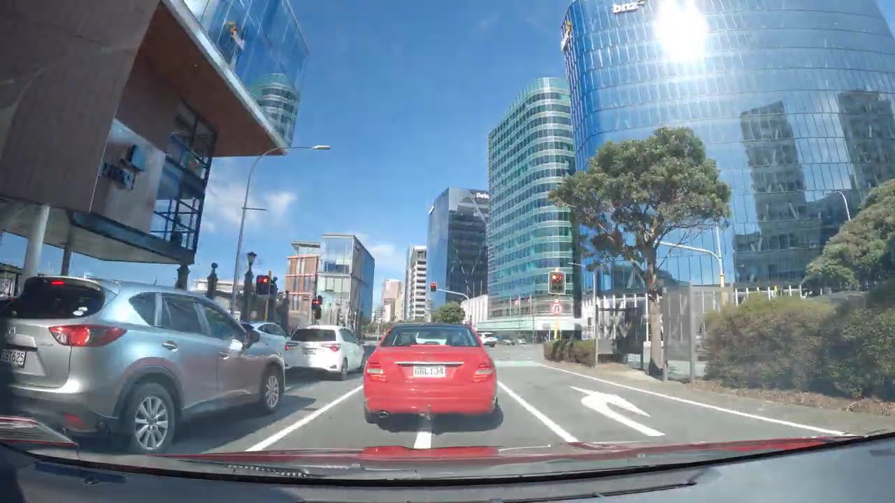 Roadtrip Archive 240 - Wellington - New Zealand - Driving Timelapse