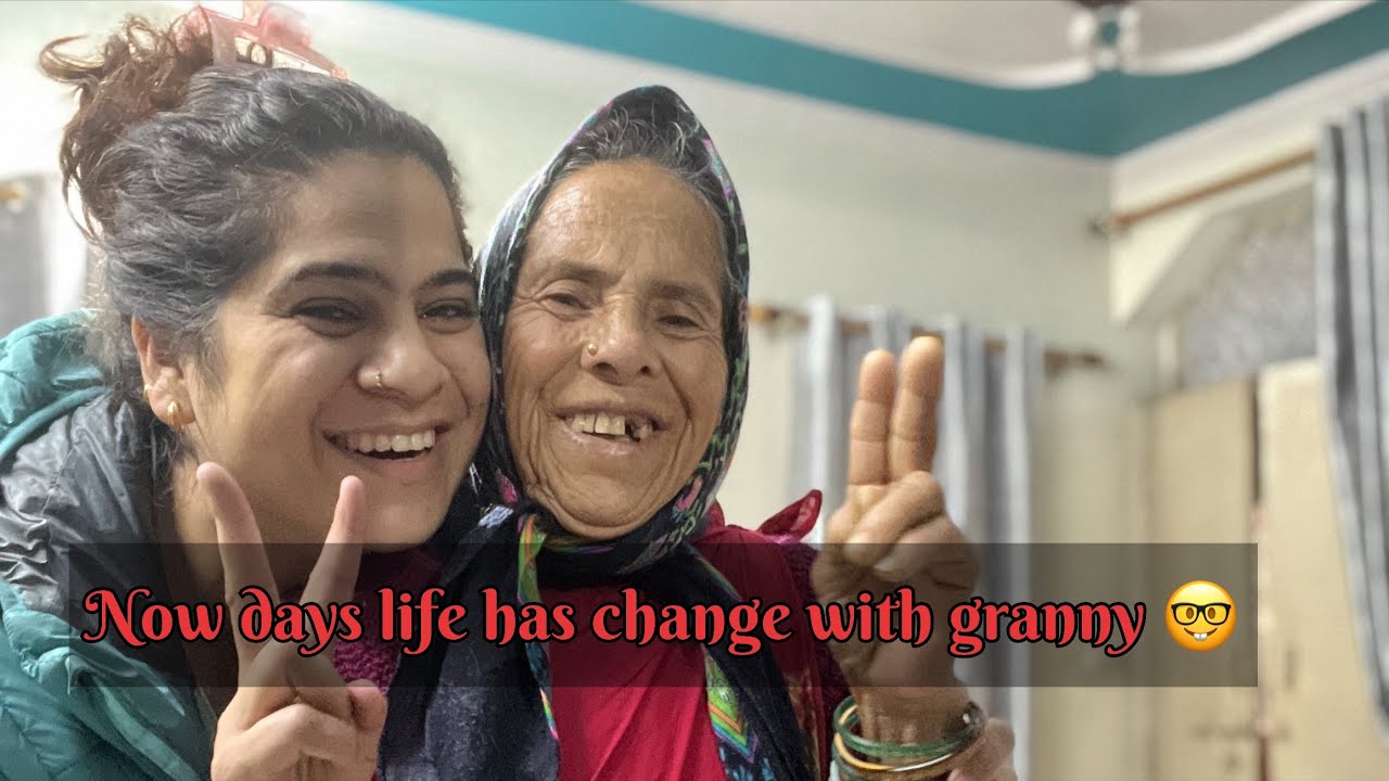 Granny and me #minivlog #granny -#moments 